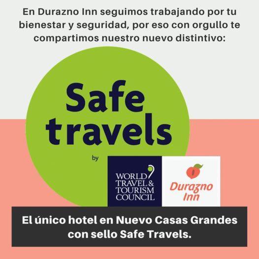 Durazno Inn Nuevo Casas Grandes Eksteriør bilde